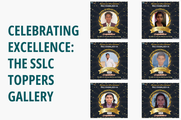 Celebrating Excellence: The SSLC Toppers Gallery