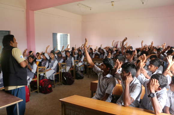 Confidence Building Workshops for SSLC students along with Career Orientation